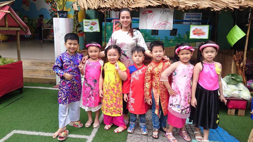 Chợ quê cho bé
