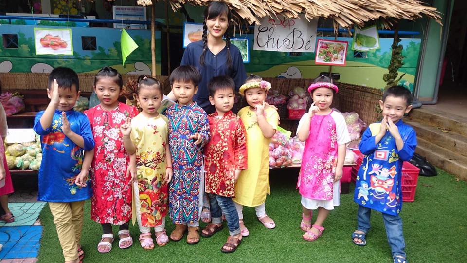 Chợ quê cho bé