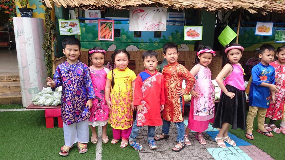 Chợ quê cho bé