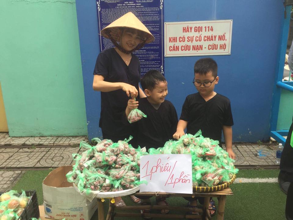 Chợ quê cho bé