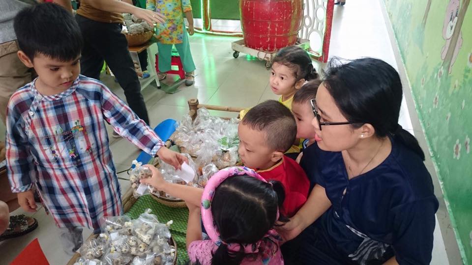Chợ quê cho bé