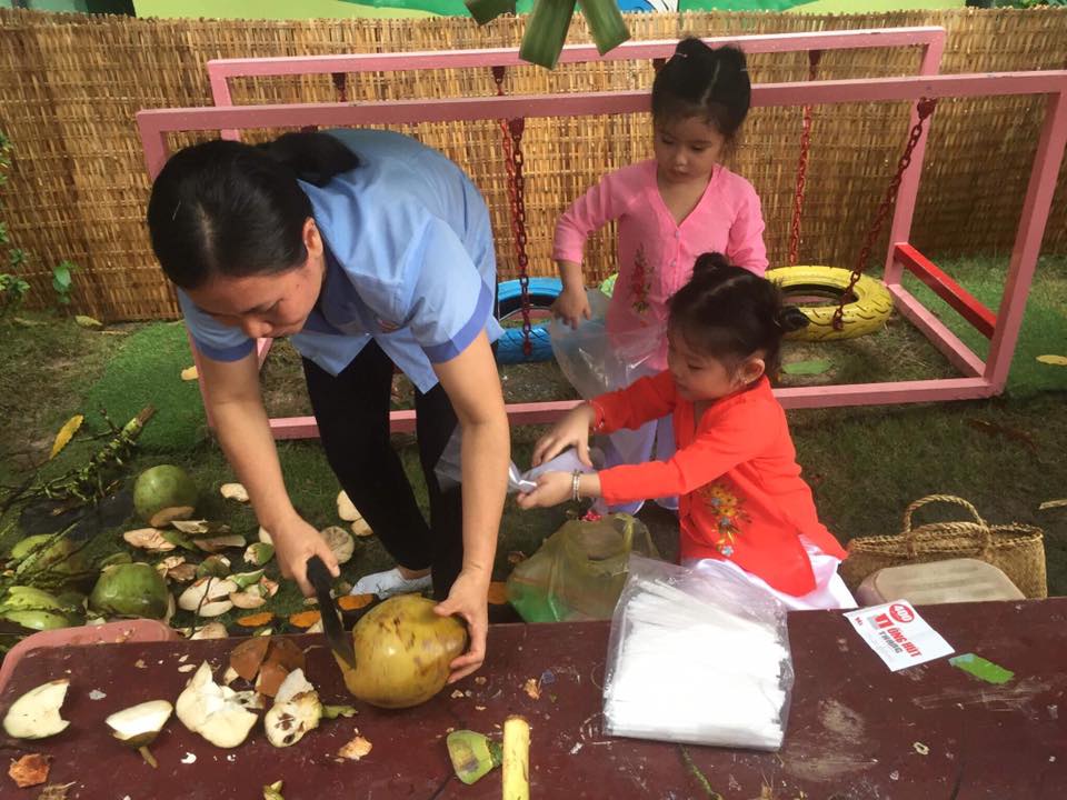 Chợ quê cho bé
