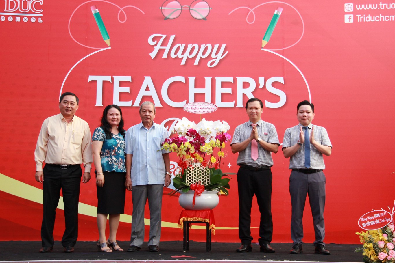 ngày nhà giáo việt nam 20-11-2020 tại trường trí đức quận tân phú tp hồ chí minh