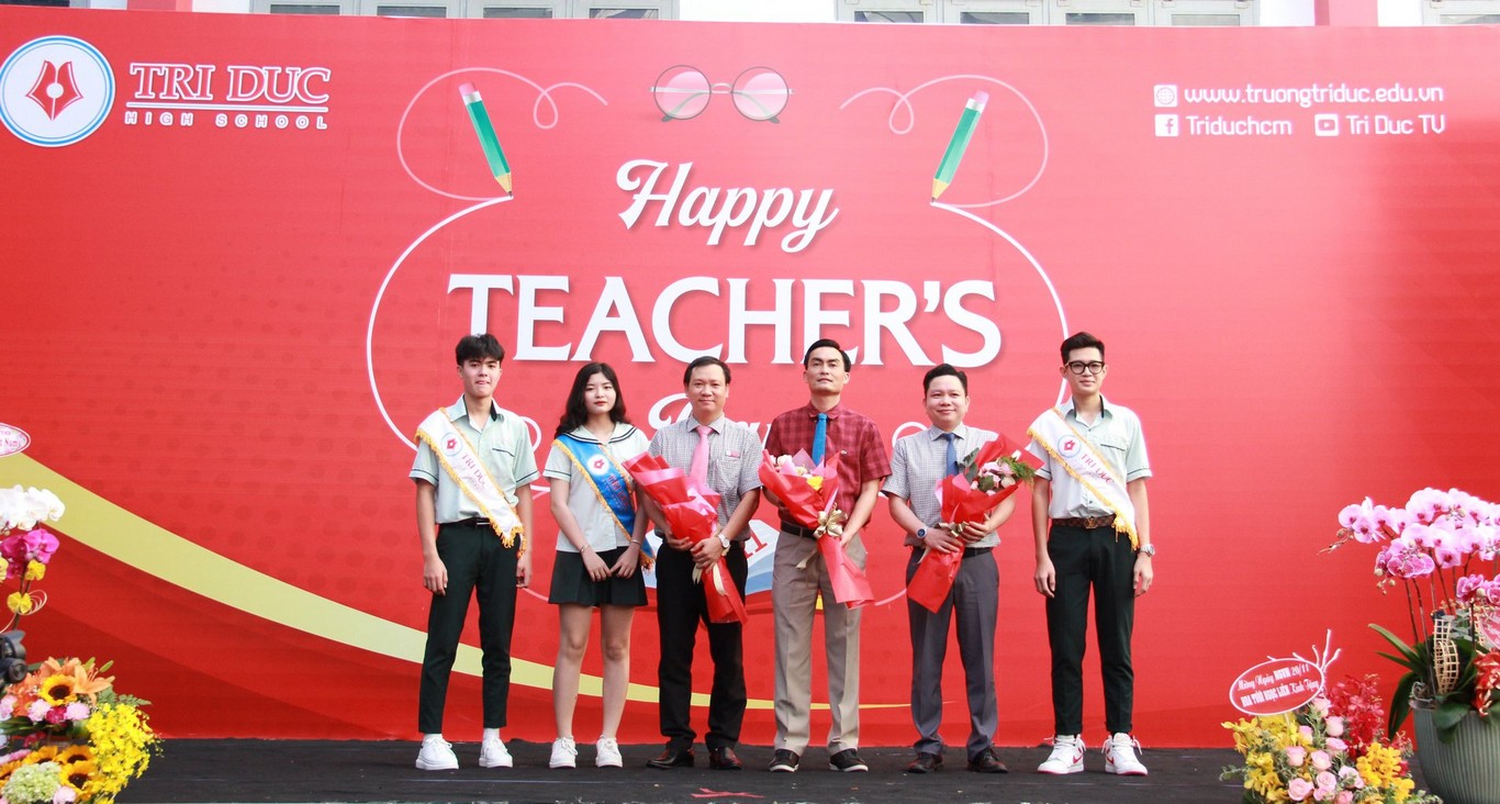 ngày nhà giáo việt nam 20-11-2020 tại trường trí đức quận tân phú tp hồ chí minh