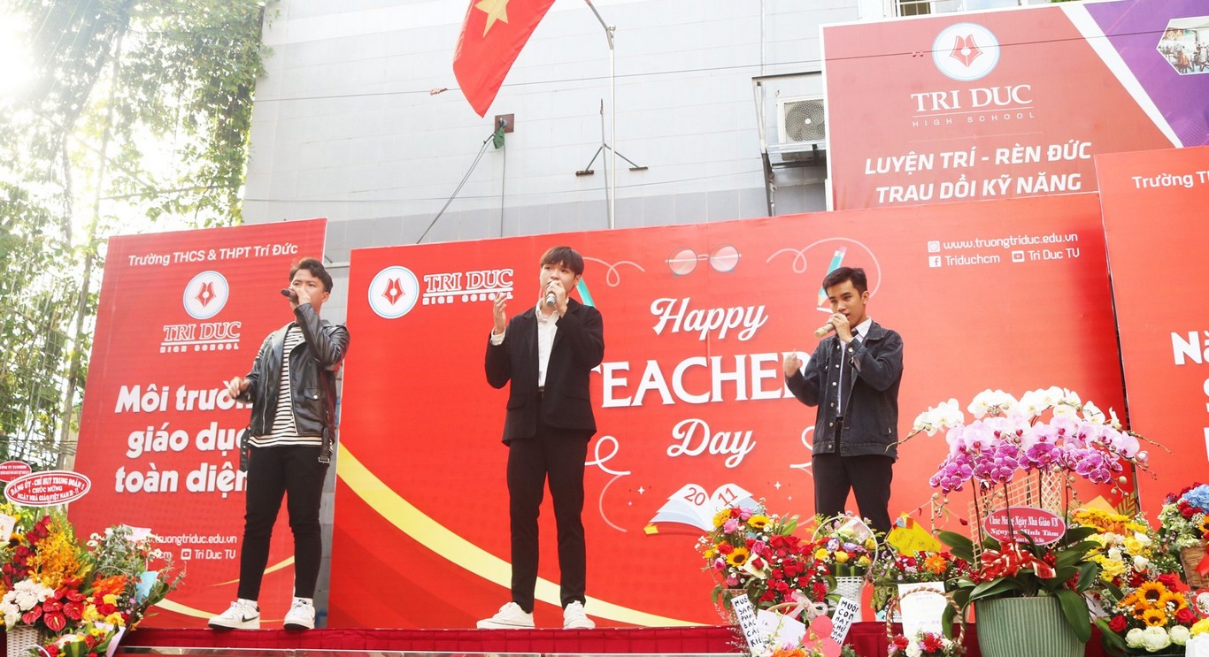 ngày nhà giáo việt nam 20-11-2020 tại trường trí đức quận tân phú tp hồ chí minh